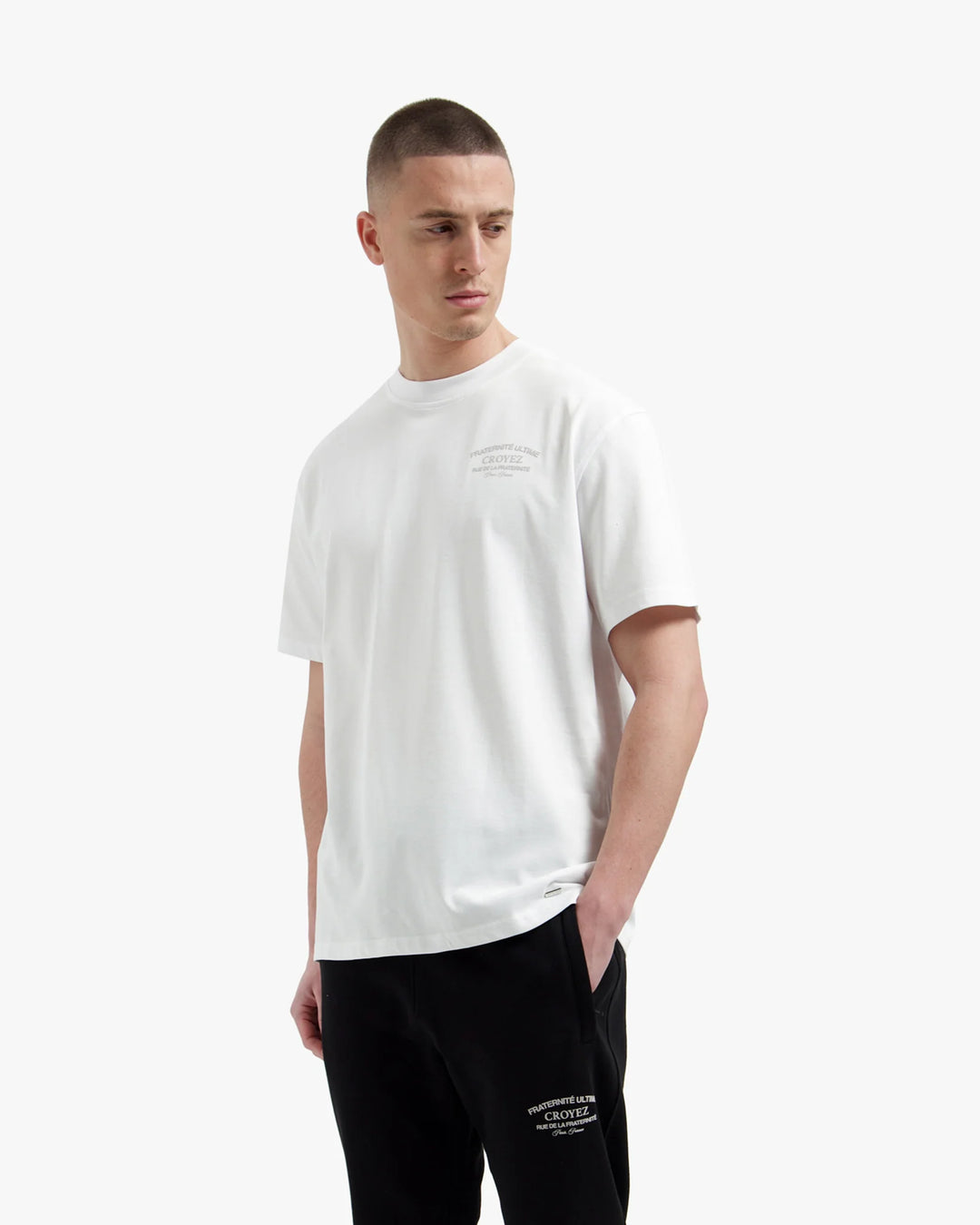 Croyez Original Fraternite T-Shirt | White