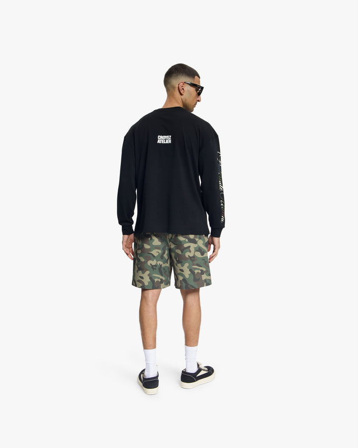 Croyez Relaxed Camo Shorts | Camo