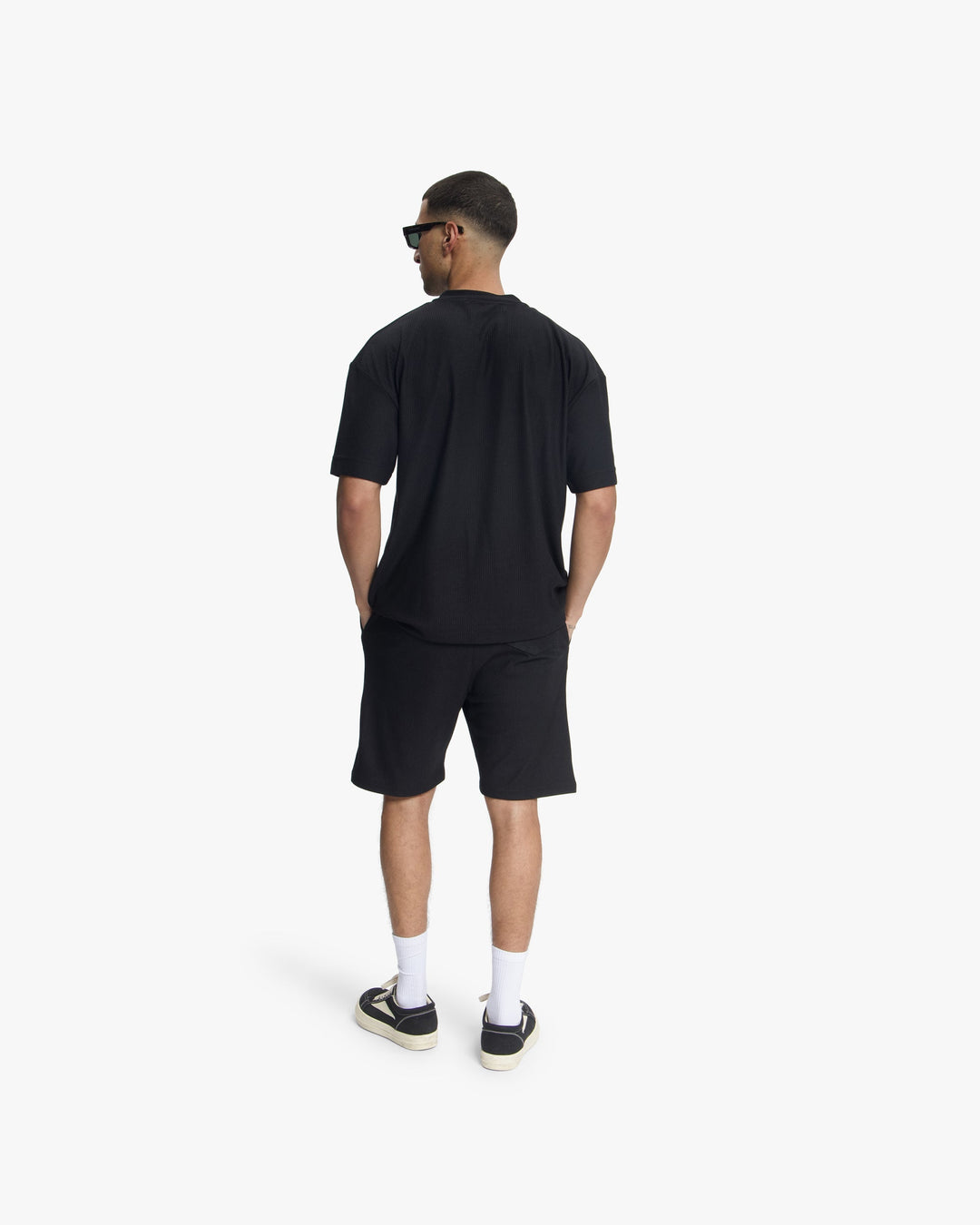 Croyez Plisse Shorts | Black
