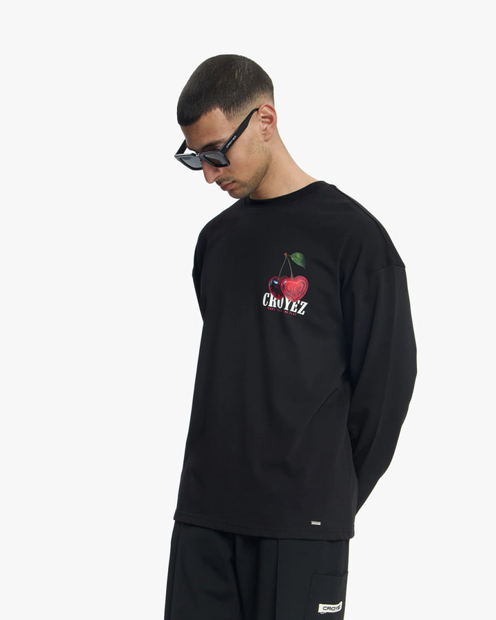 Croyez Cerise D'Amour Longsleeve | Black