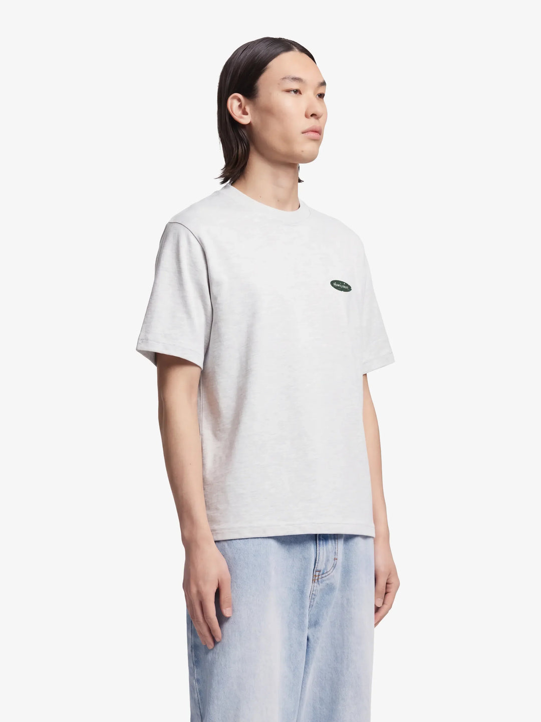 Distressed “F*ck Off I'm Gardening” T-shirt - Grey Melange
