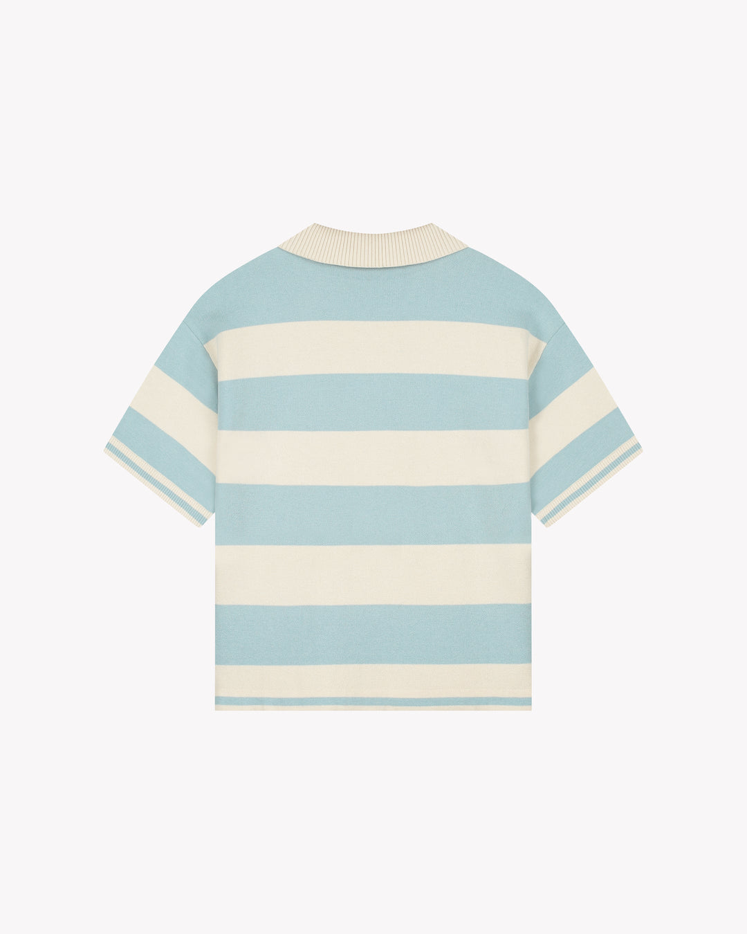 Knitted Crest Polo Shirt