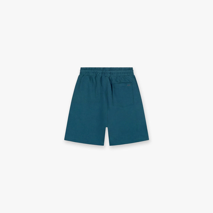 Croyez Stamp Shorts | Dark Teal