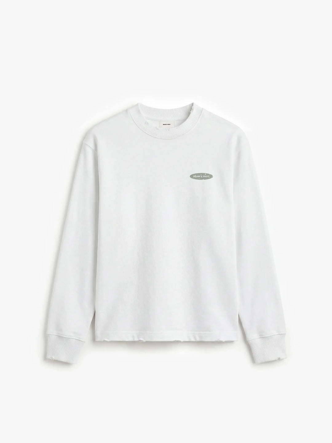 Distressed "F*ck Off I'm Gardening” Longsleeve - White