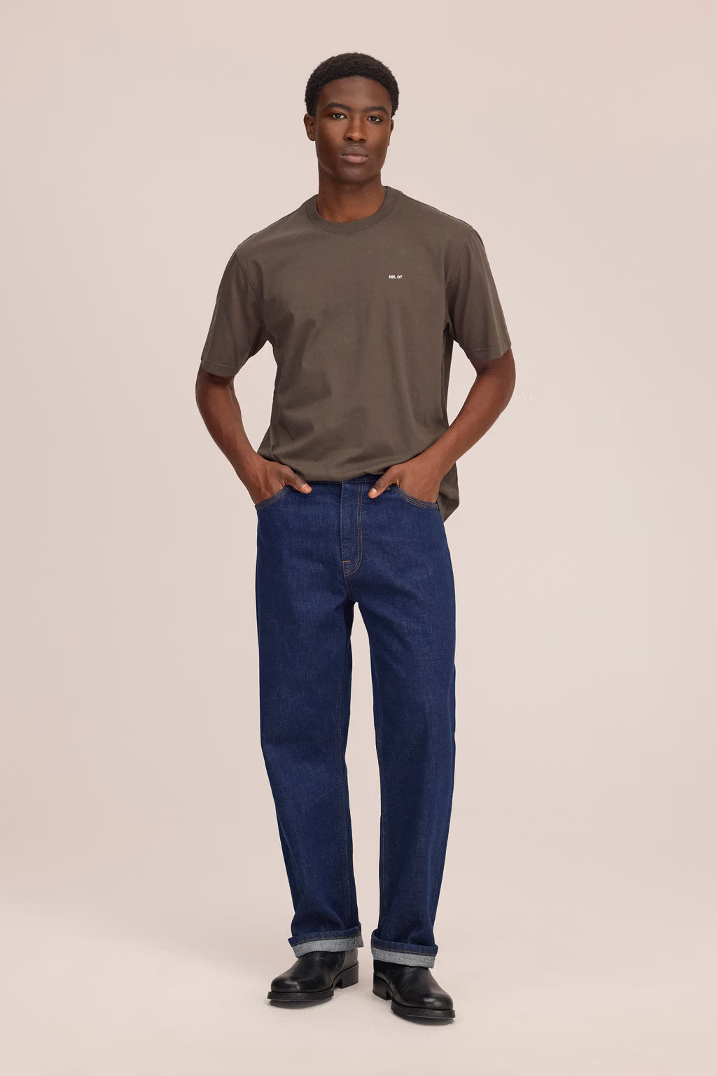 Adam - Casual logo Pima tee